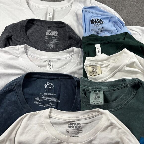 HUGE Lot Disney Vacation T-Shirts Vacation Star Wars Christmas Unisex XL I198 - Picture 10 of 11